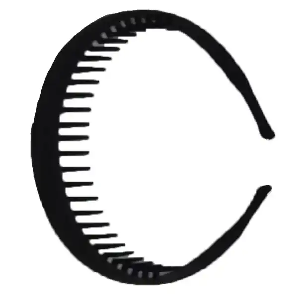 تل مو زنانه مدل شانه دار کد AZZ410