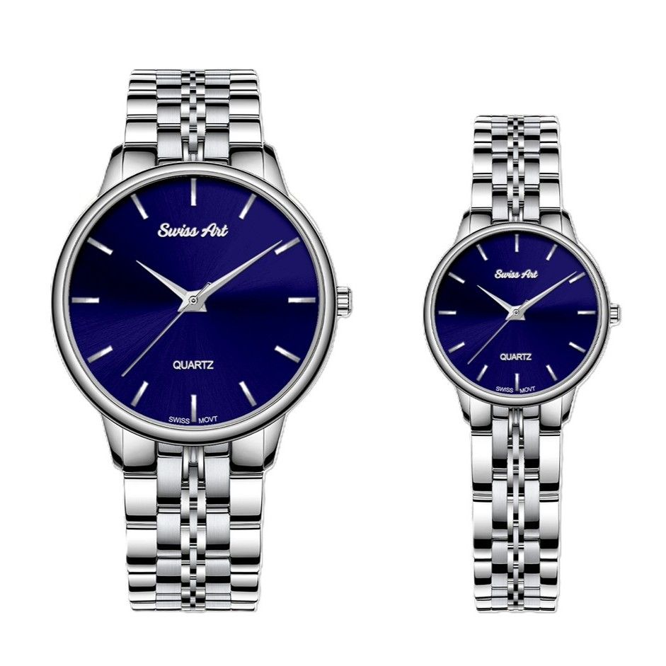 ست ساعت مچی عقربه‌ای کوارتز زنانه و مردانه سوئیس آرت مدل ANT182-183ST0006 -  - 1