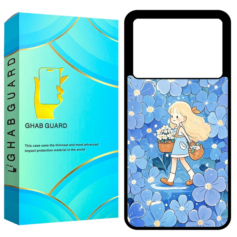 کاور قاب گارد طرح دختر مدل GCHPK70P مناسب برای گوشی موبایل شیائومی Redmi K70 Pro 5G / Poco F6 Pro