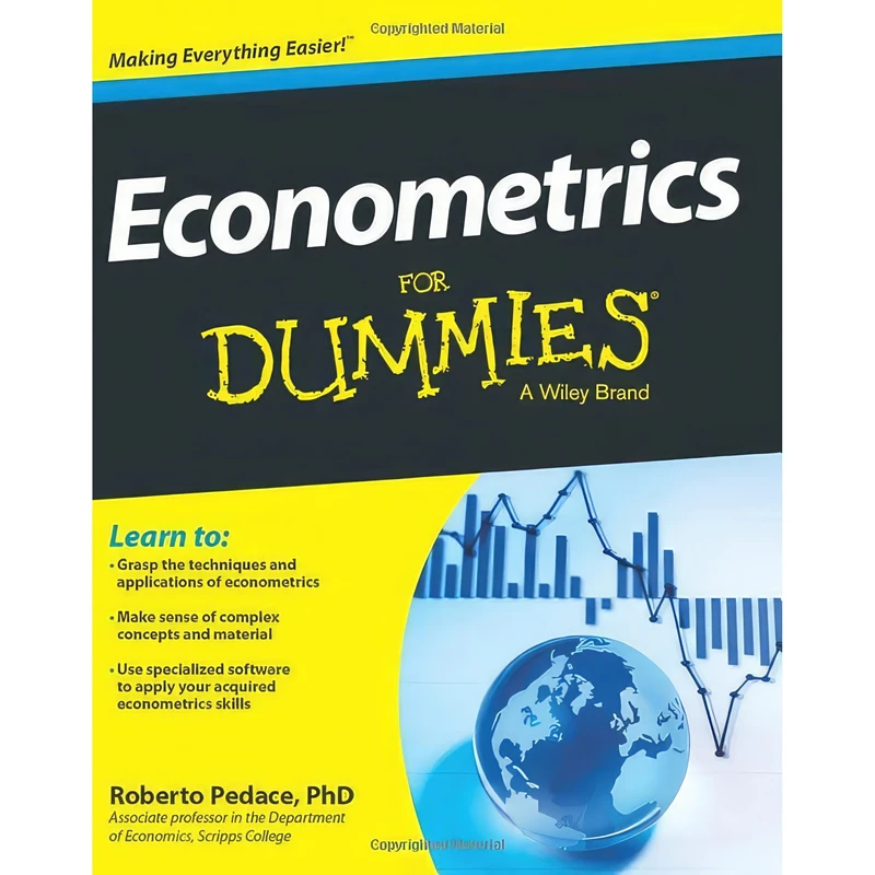 کتاب Econometrics For Dummies اثر Roberto Pedace انتشارات For Dummies