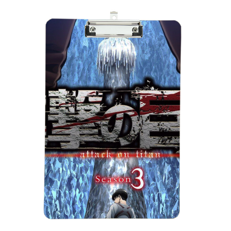 تخته شاسی طرح  انیمه Attack on Titan حمله به تایتان tt15 سایز A4