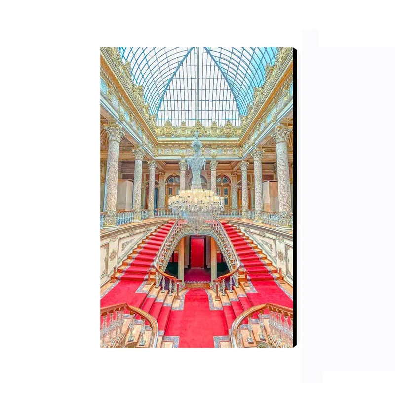 تابلو شاسی عرش طرح گردشگری ترکیه مدل کاخ دولما باغچه کد As6066