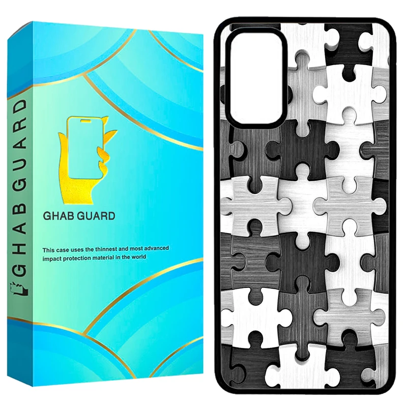 کاور قاب گارد طرح پازل مدل GA13G مناسب برای گوشی موبایل سامسونگ  Galaxy A13 4G / Galaxy A32 5G