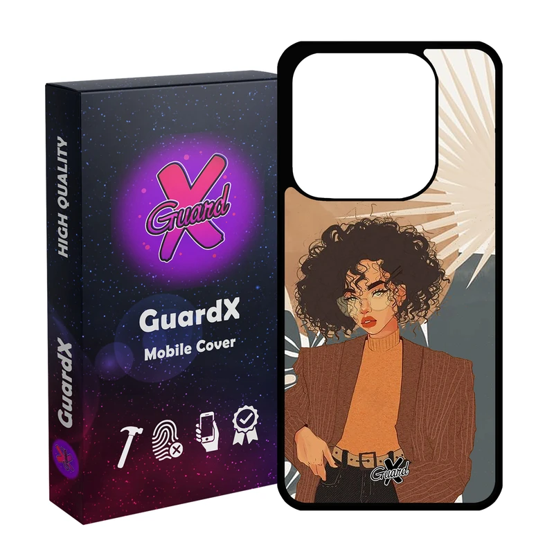 کاور گارد ایکس طرح Girl مدل 10369 مناسب برای گوشی موبایل شیائومی Redmi Note 14 4G