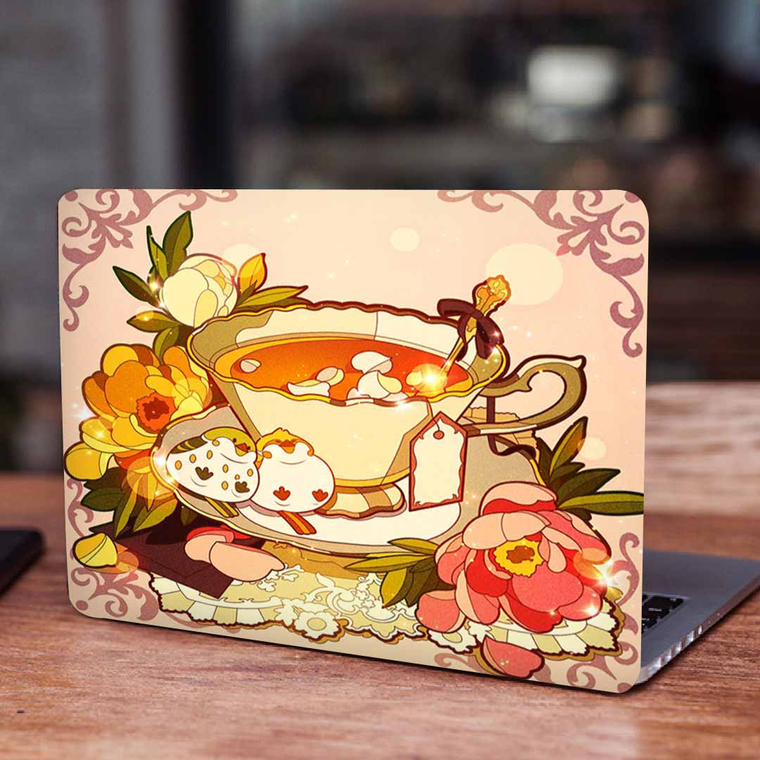 استیکر لپ تاپ طرح نقاشی فانتزی  کد P-1525 مناسب برای لپ تاپ 15 تا 17 اینچ