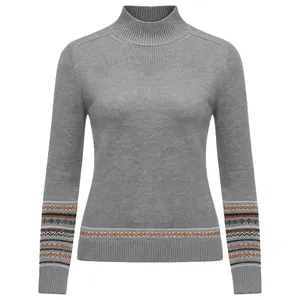 پلیور یقه ایستاده زنانه مدل ترلان کد 70