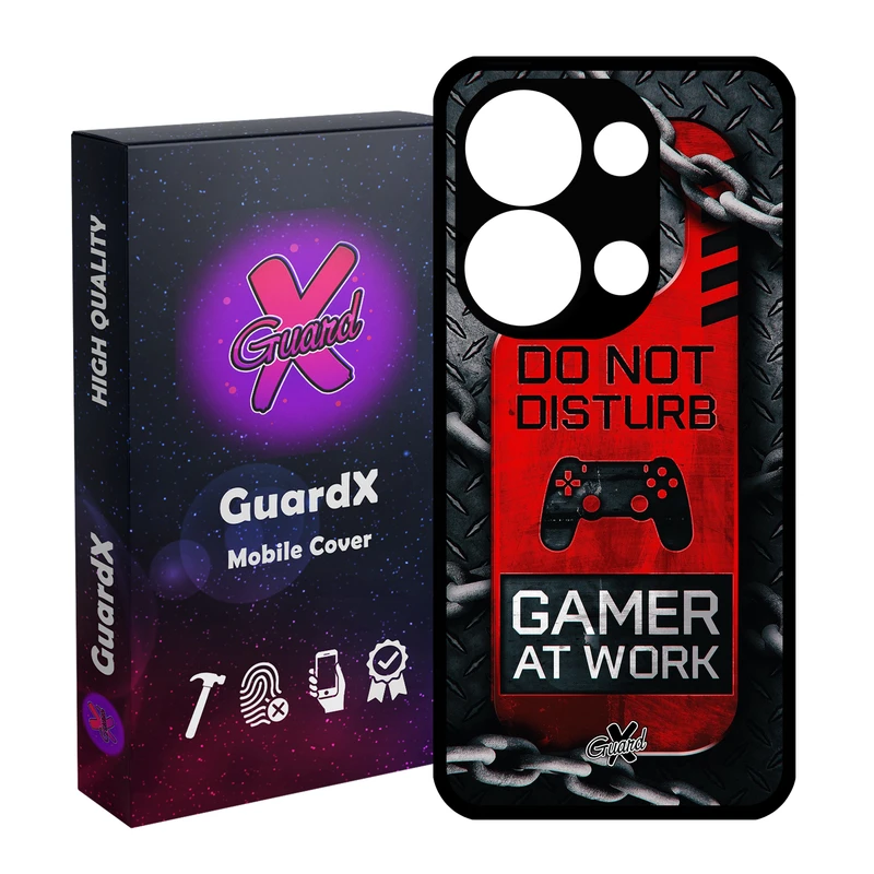 کاور گارد ایکس طرح Gamer مدل Glass10001 مناسب برای گوشی موبایل شیائومی Redmi Note 13 Pro 4G / Poco M6 Pro 4G