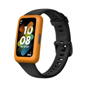 برچسب ماهوت طرح Matte-Orange مناسب برای ساعت هوشمند هوآوی Band 7