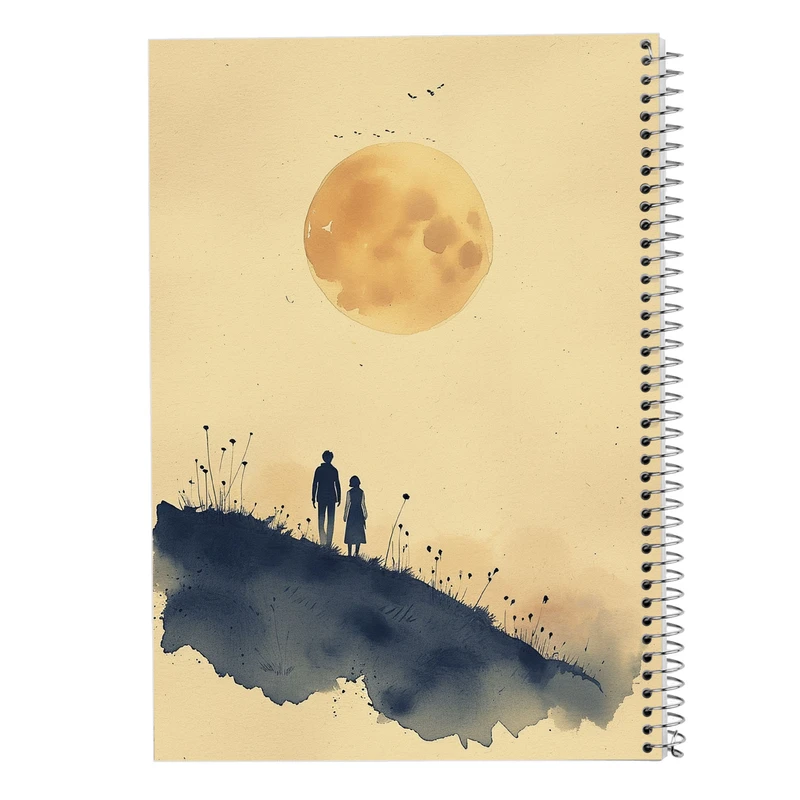 دفتر مشق 50 برگ مدوپد مدل عاشقانه love کد DF14265