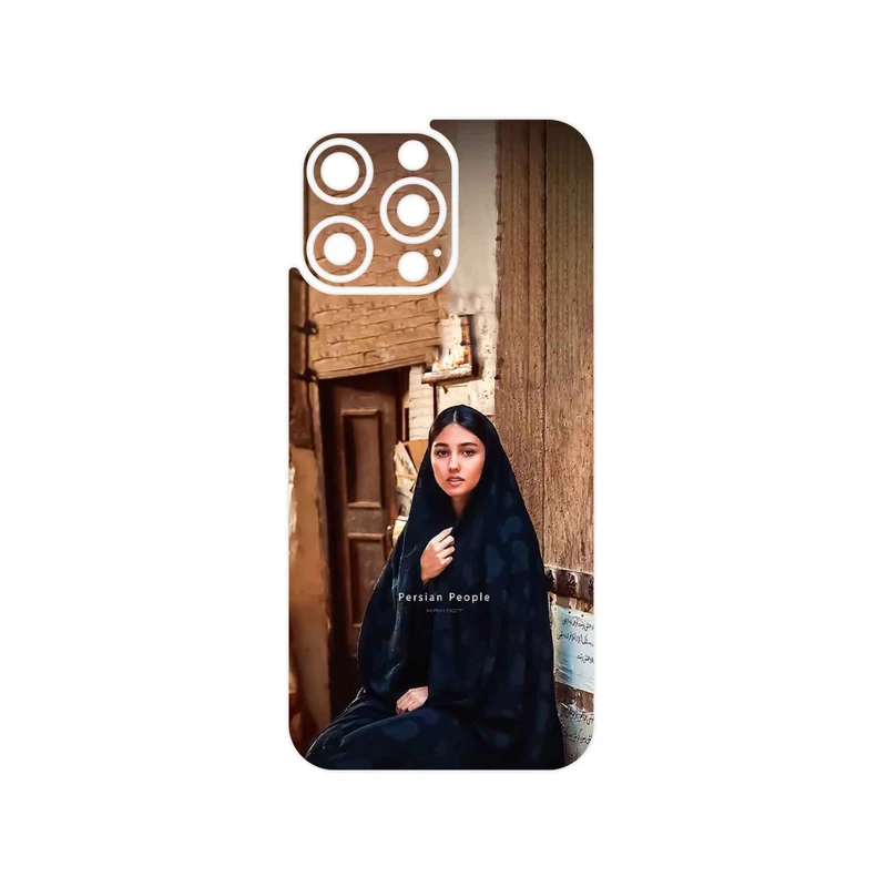 برچسب پوششی ماهوت مدل Portrait of an Iranian Woman مناسب برای گوشی موبایل اپل iPhone 16 Pro Max