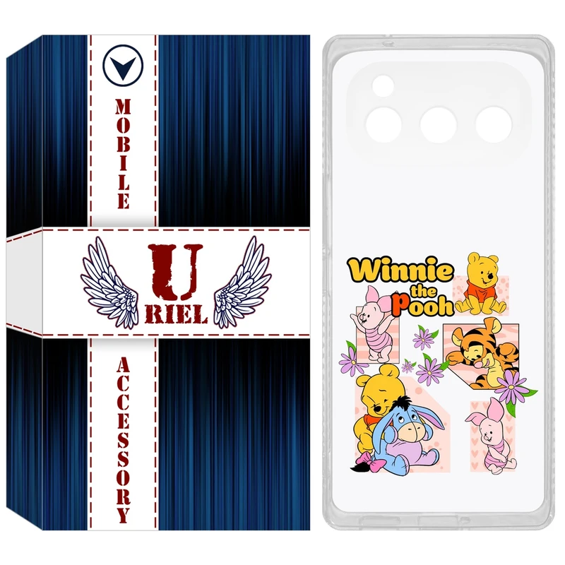 کاور یوریل مدل Clear کد 56 طرح کارتونی مناسب برای گوشی موبایل داریا Bond