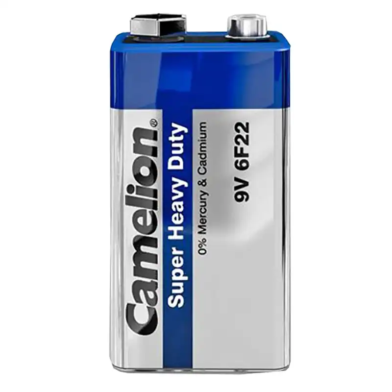 باتری کتابی کملیون مدل 6F22 بسته 12 عددی