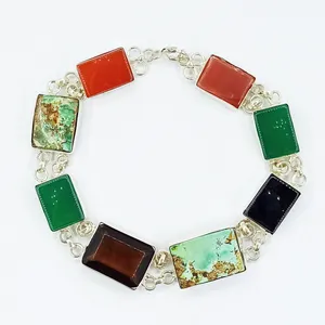 دستبند نقره زنانه سلین کالا مدل جواهری ce-As121