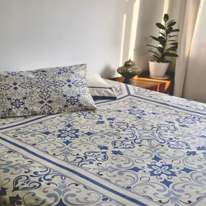 روتختی دو نفره مدل نقش و نگار سایز 2400x2200 سانتی‌متر
