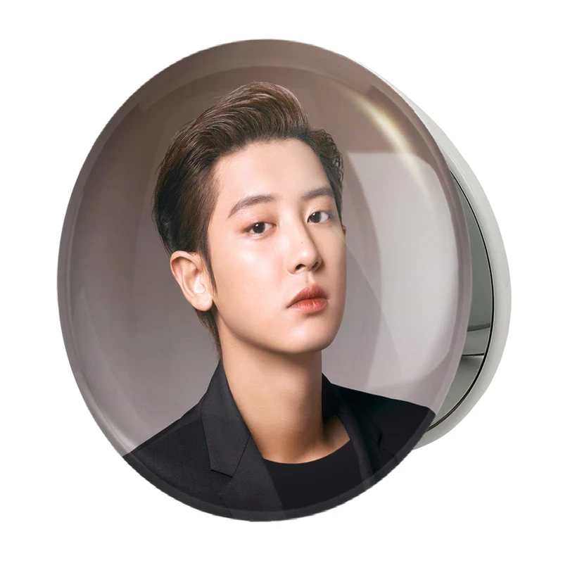 آینه جیبی خندالو طرح چانیول گروه اکسو EXO مدل تاشو کد 16792 