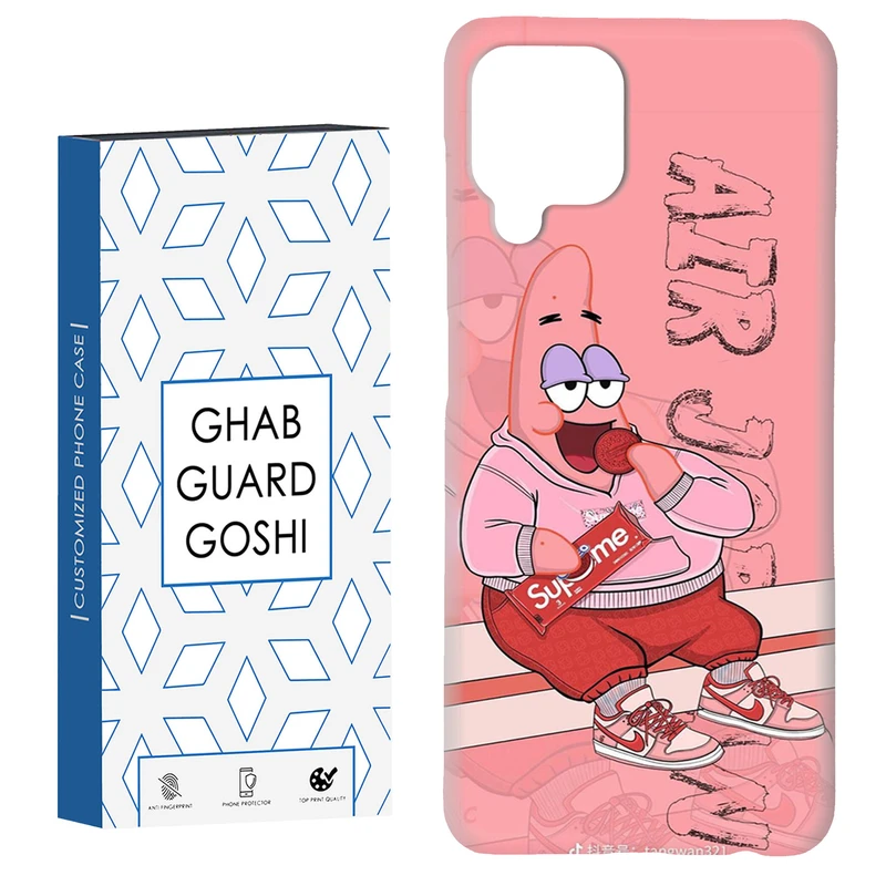 کاور قاب گارد گوشی طرح پاتریک کد Dimo-503 مناسب برای گوشی موبایل سامسونگ Galaxy A12 / M12