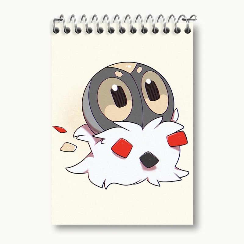 دفتر یادداشت 50 برگ خندالو مدل بازی پوکمون (pokemon) کد 32698