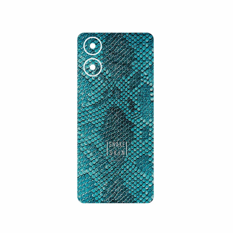 برچسب پوششی ماهوت مدل Blue Snake Skin مناسب برای گوشی موبایل موتورولا Moto G04s