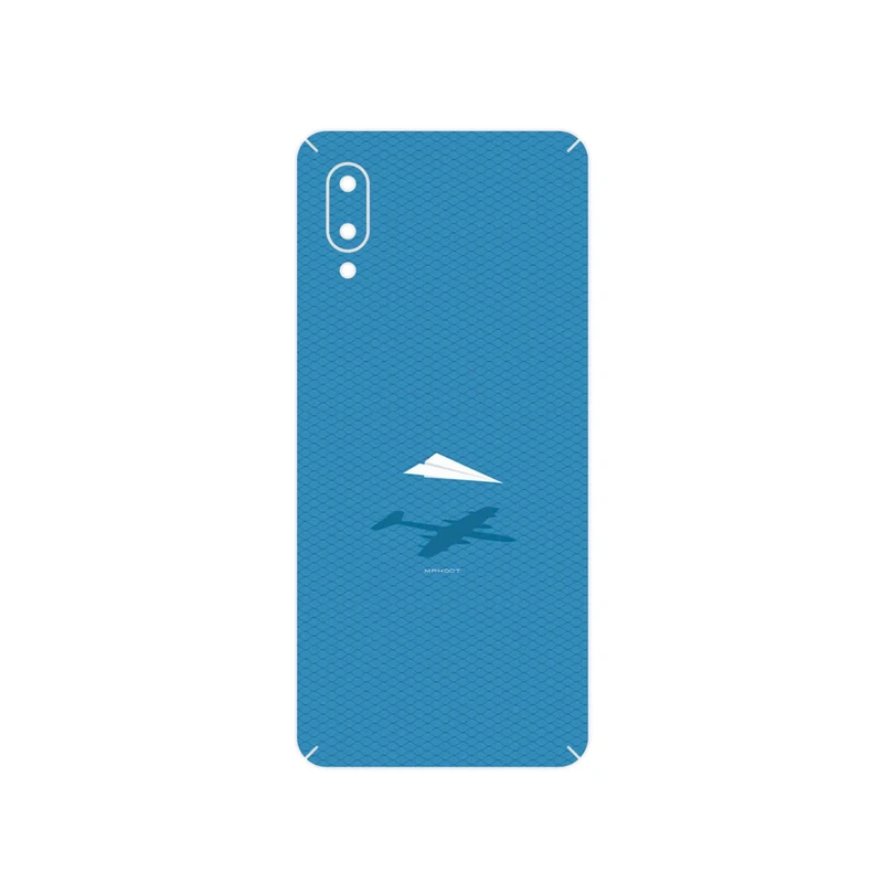 برچسب پوششی ماهوت مدل Minimal Paper Airplane مناسب برای گوشی موبایل سامسونگ Galaxy A02
