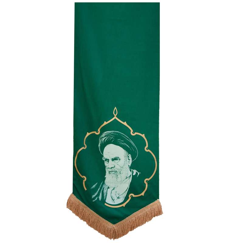 پرچم طرح تمثال امام خمینی کد 201037