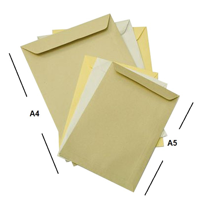 پاکت مدل PR سایز A5 بسته 100 عددی