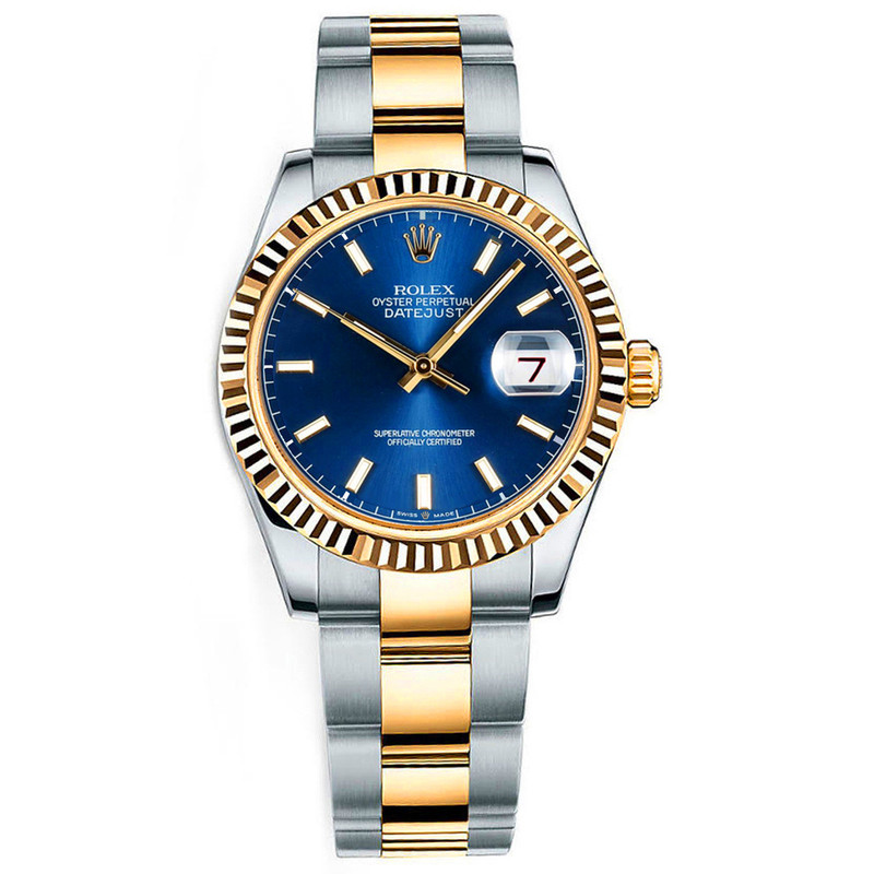 ساعت مچی عقربه‌ای مردانه مدل دیت جاست موتور آرام گرد کد ab1