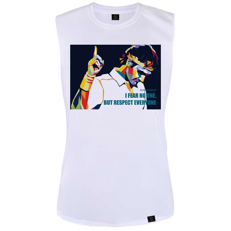 تاپ زنانه 27 مدل Roger Federer Respect کد MH75