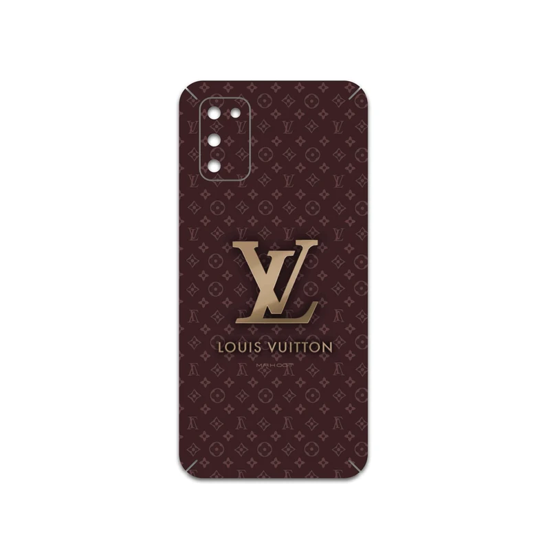 برچسب پوششی ماهوت مدل LOUIS-VUITTON-Logo مناسب برای گوشی موبایل سامسونگ Galaxy M02s