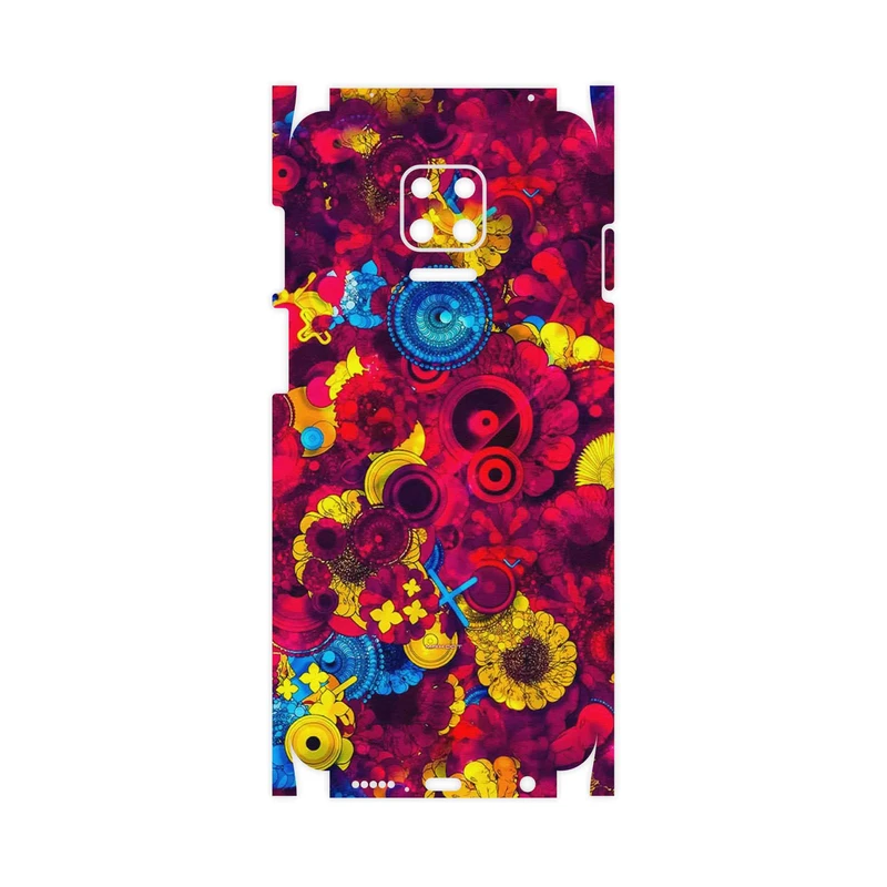 برچسب پوششی ماهوت مدل Vector Flower Garden Digital Art-FullSkin مناسب برای گوشی موبایل شیائومی Redmi Note 9S