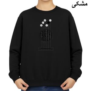 سویشرت زنانه مدل گیتار و سیاره کد v1 