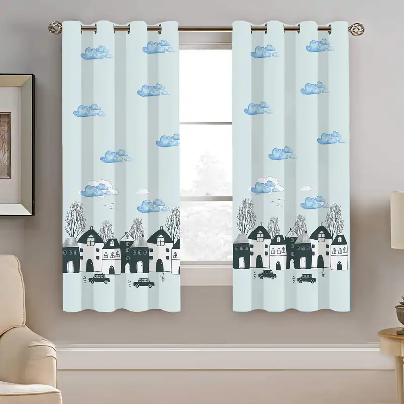 پرده نیروانا طرح کودک  مدل هازان کد 8169   سایز 140×200 سانتی متر