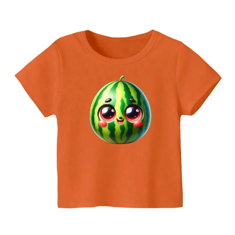 تی شرت آستین کوتاه بچگانه مدل هندوانه یلدایی کد 50