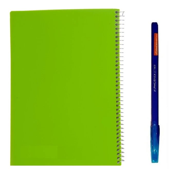 دفتر مشق 50 برگ مدل ساده به همراه خودکار