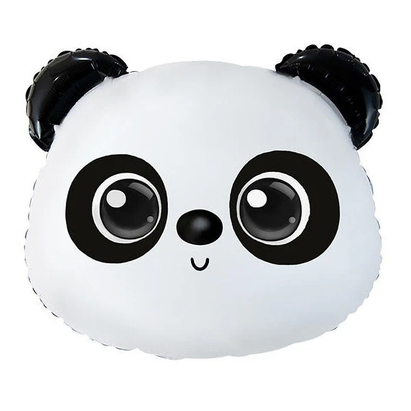 بادکنک فویلی مدل حیوان های جنگل سر پاندا کد DB22