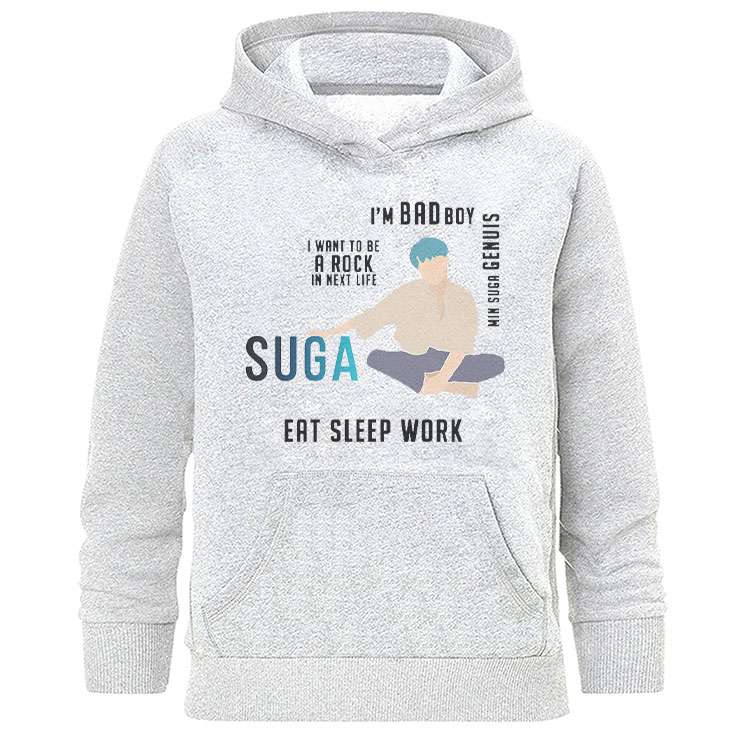 هودی زنانه طرح بی تی اس مدل H622