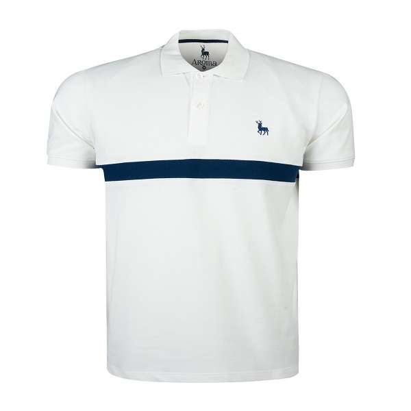 پولوشرت آستین کوتاه مردانه آروما مدل 1020140602