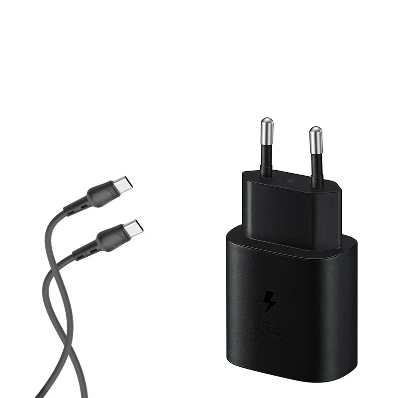 شارژر دیواری 25 وات انستی مدل SM25 به همراه کابل تبدیل USB-C