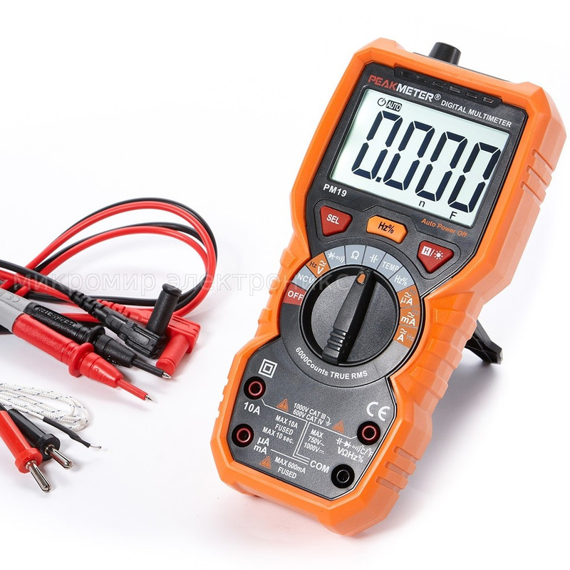 مولتی متر دیجیتال پیک متر مدل  PM19