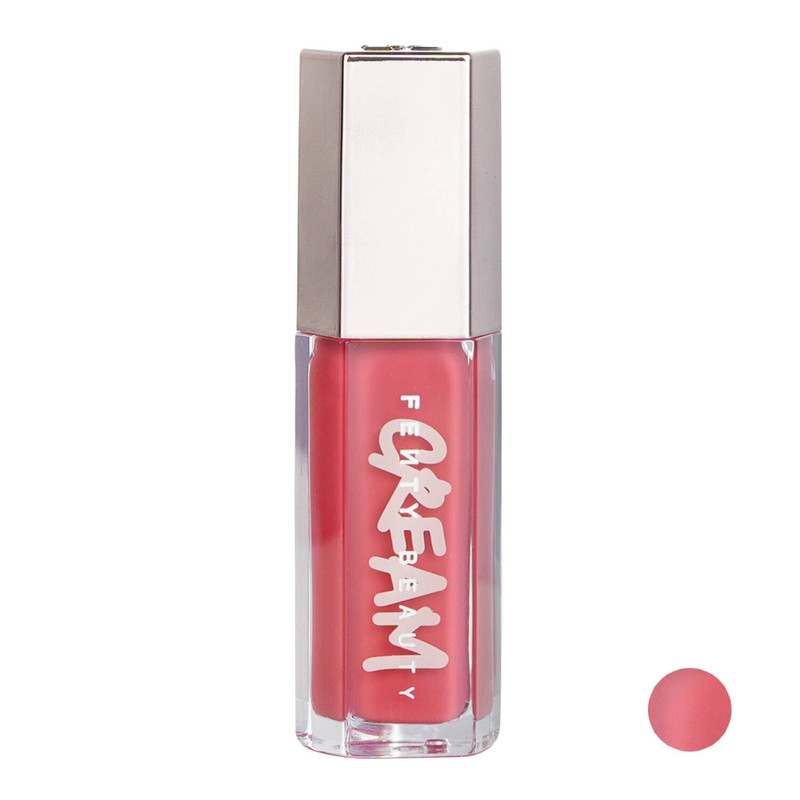 رژلب مایع براق فنتی بیوتی مدل Gloss Bomb Cream رنگ Fenty Glow شماره 02 حجم 9 میلی لیتر 