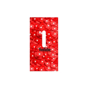 MAHOOT Youtube Cover Sticker for Nokia Lumia 920