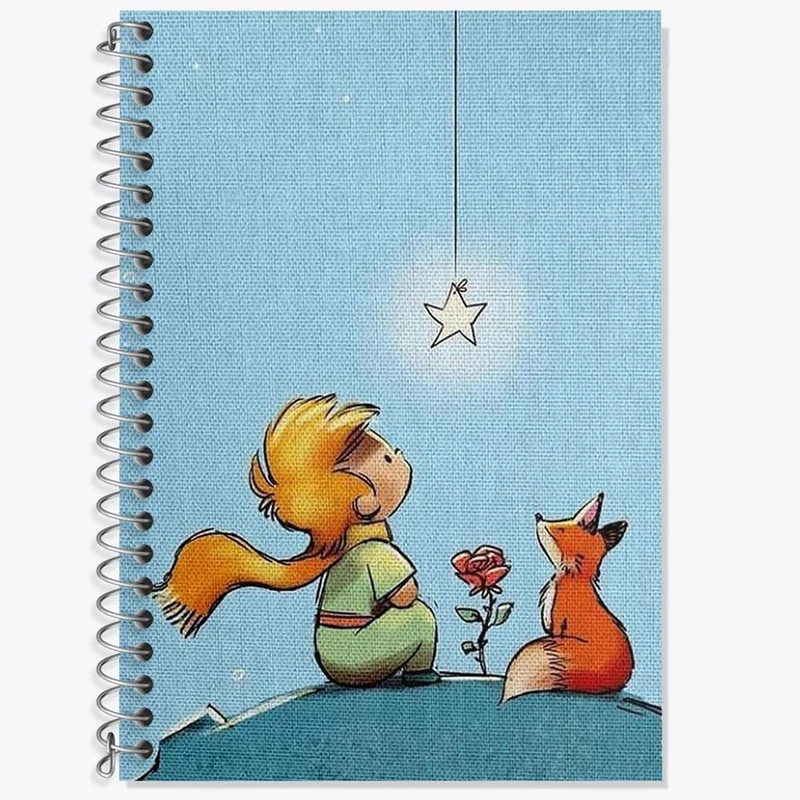 دفتر لغت 50 برگ خندالو مدل شازده کوچولو کد 25796