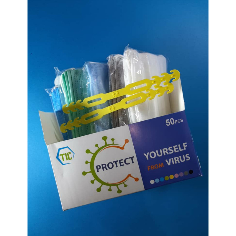 ماسک تنفسی مدل PackMen بسته 50 عددی ماسک تنفسی مدل PackMen بسته 50 عددی