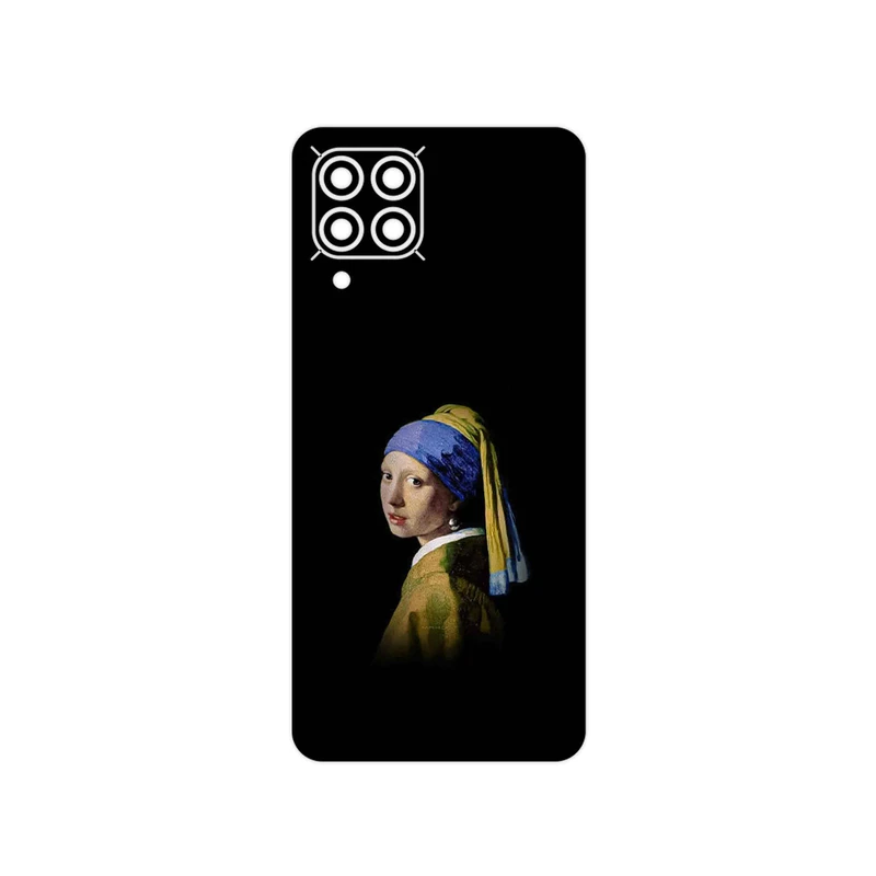 برچسب پوششی ماهوت مدل Girl with a Pearl Earring of Vermeer مناسب برای گوشی موبایل سامسونگ M53
