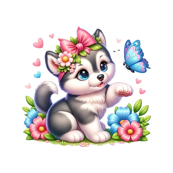 استیکر پارچه و لباس پاد آفرین طرح کارتونی کد 1667