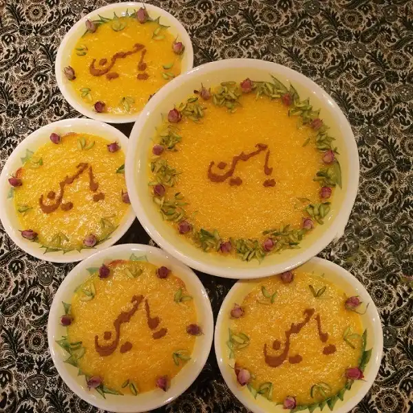 شابلون تزیین به گز مدل اسماء متبرکه ائمه مجموعه 16 عددی