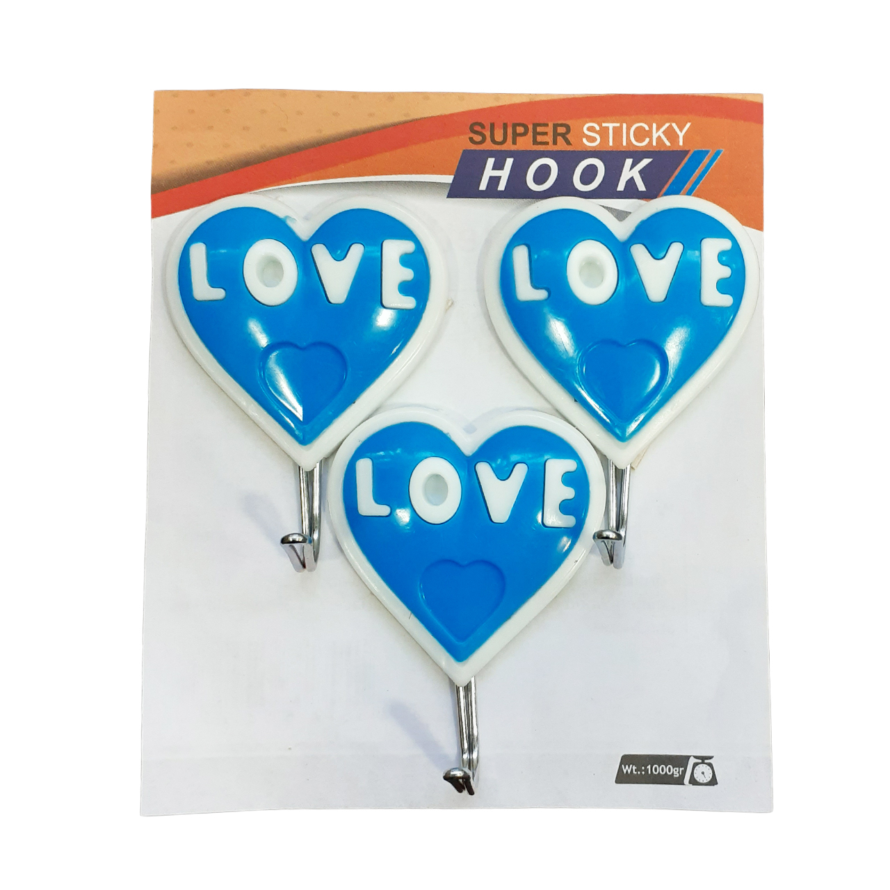 آویز حوله مدل Love کد 63 بسته 3 عددی