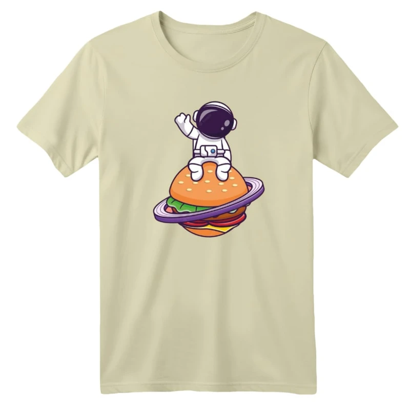 تی شرت آستین کوتاه بچگانه مدل فضانورد کد ۷