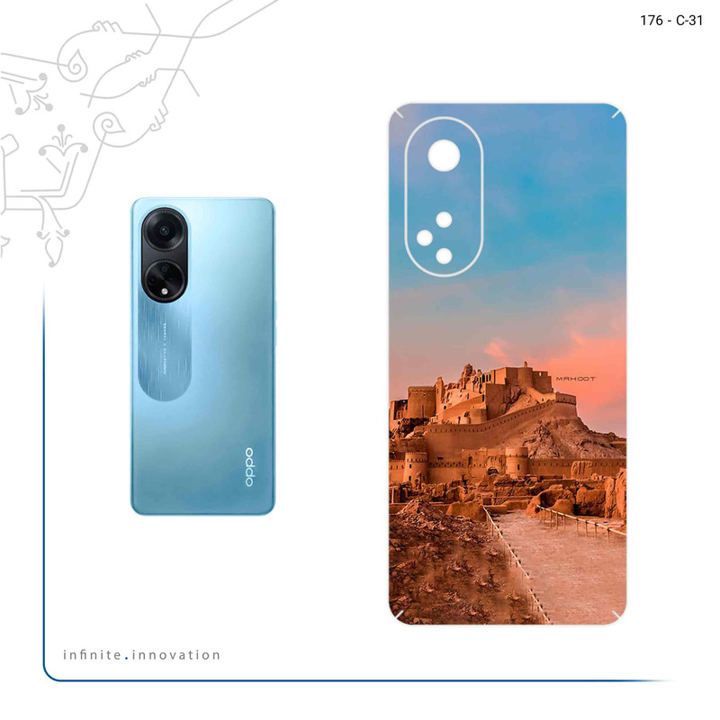 برچسب پوششی ماهوت مدل ARG_e_BAM مناسب برای گوشی موبایل اپو A98