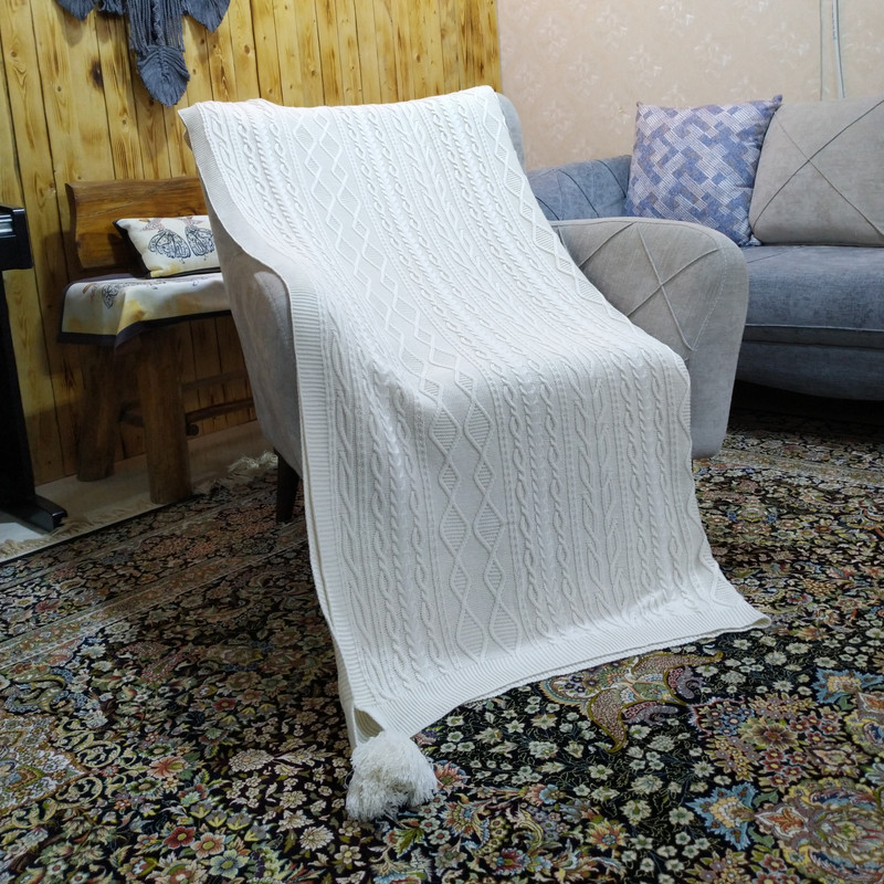 شال مبل و تخت مدل رویا سایز 175×145 سانتیمتر