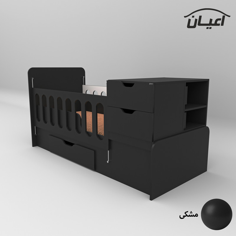 تختخواب کودک اعیان مدل FH629